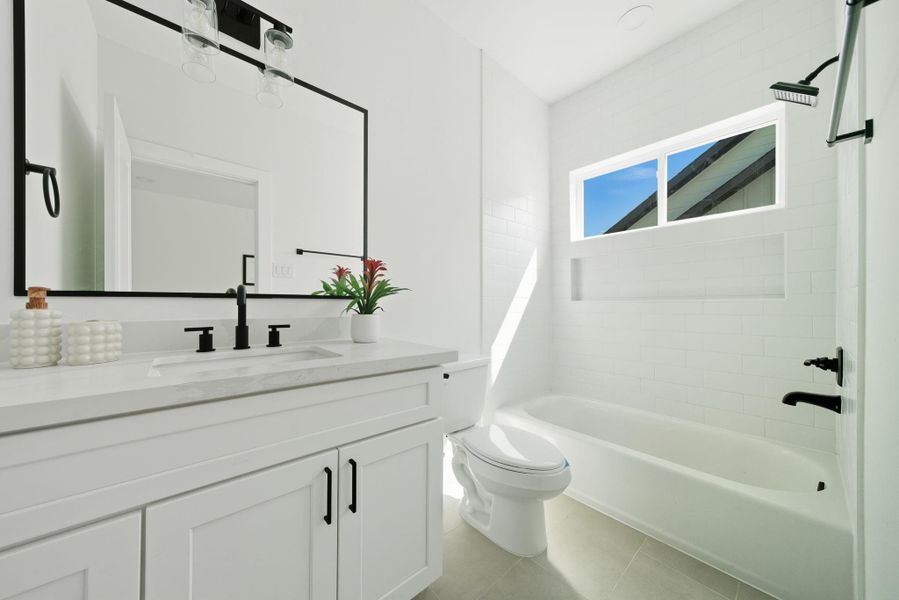 Furnished interior view inside a new home in , Houston (Image 16).