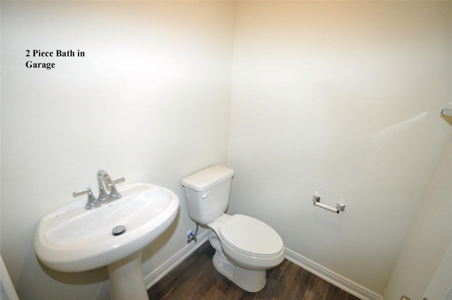 2 Piece bath in Garage. 2 Piece bath in Garage.
