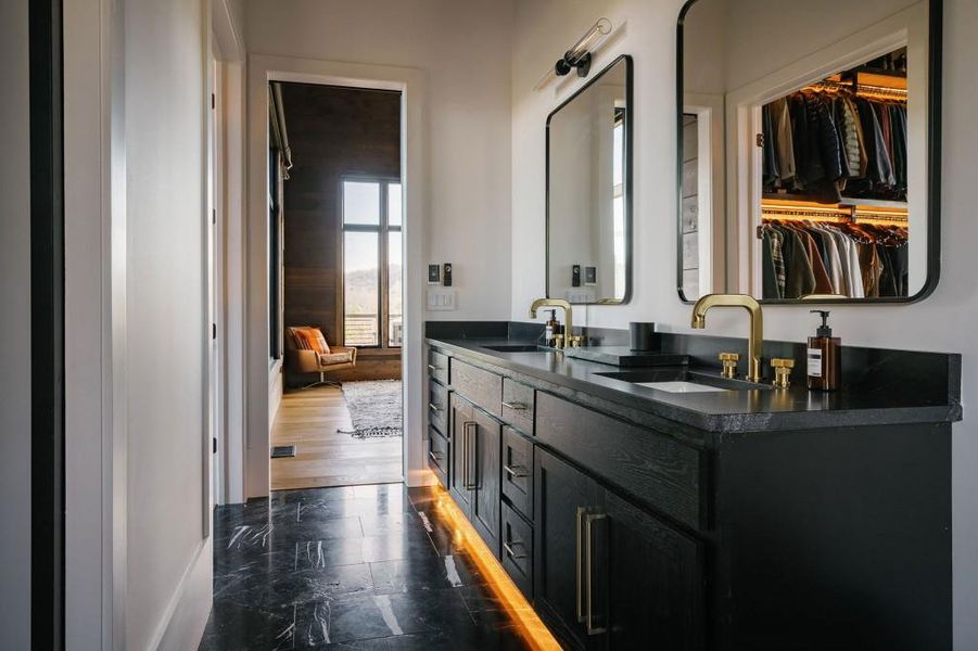 Furnished interior view inside a new home in , Mineral Bluff (Image 11). Furnished interior view inside a new home in , Mineral Bluff (Image 11).