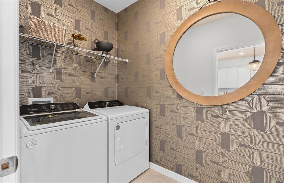 Furnished interior view inside a new home in EverBe, Orlando (Image 13).