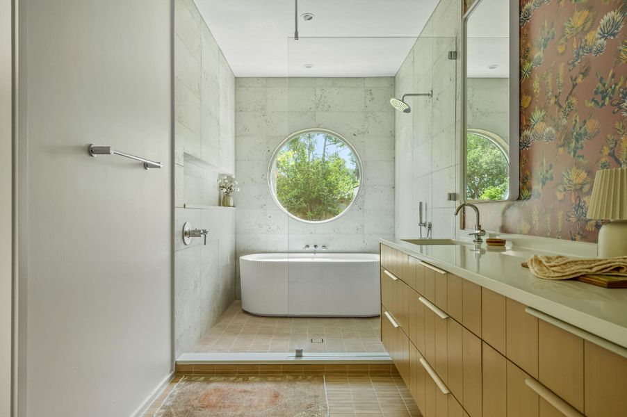 Furnished interior view inside a new home in , Austin (Image 8).