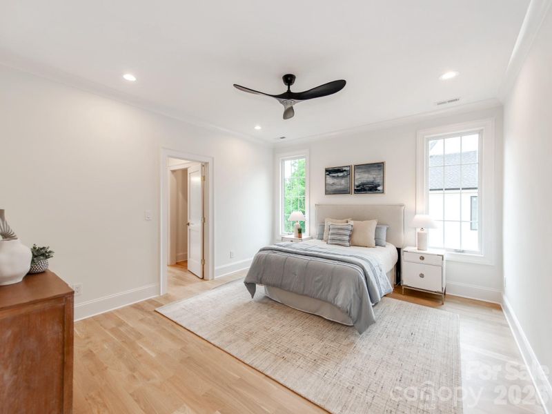 Furnished interior view inside a new home in , Charlotte (Image 34).