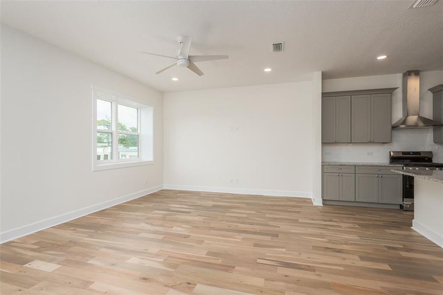 Interior Living Space of Sold Model Home