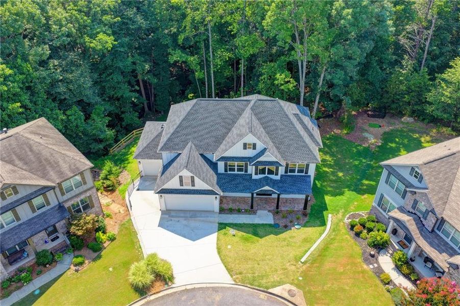 Front exterior of a new home in , Gainesville, GA, highlighting curb appeal (Image 25).