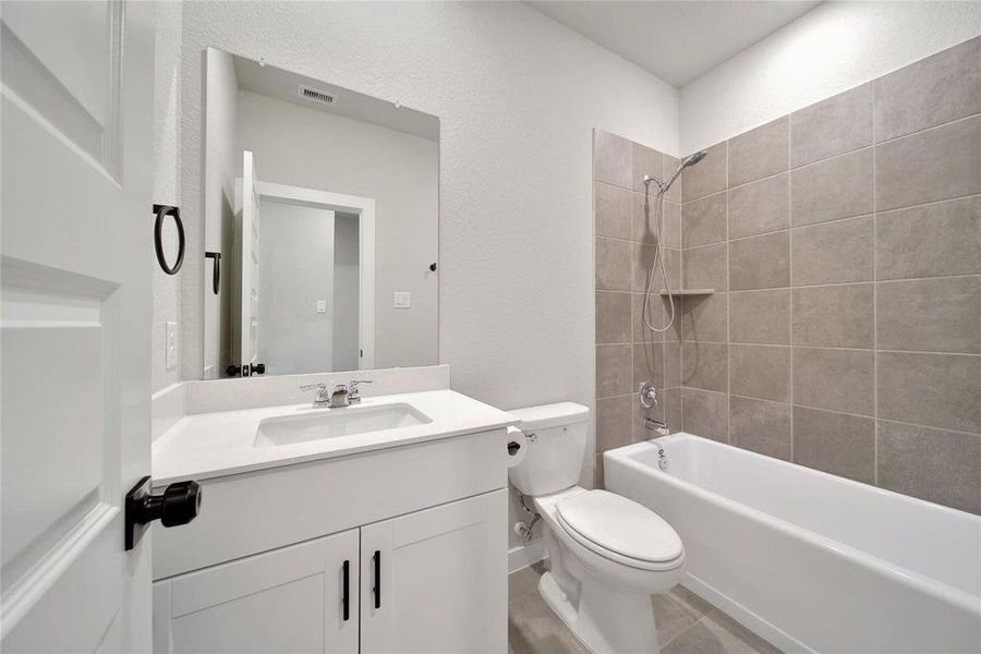 Furnished interior view inside a new home in Magnolia Place, Magnolia (Image 11).