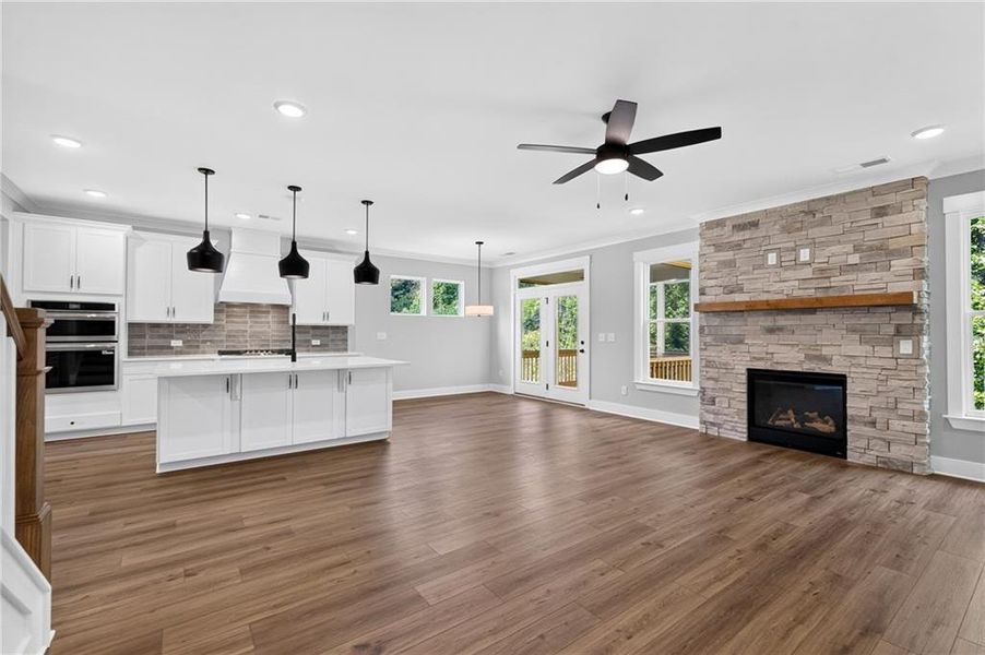 Spacious, unfurnished interior of a new home in Arbor West, Dawsonville (Image 34).