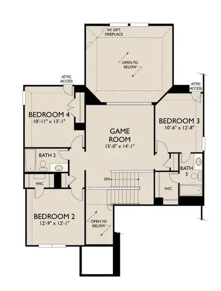 Tyler Floorplan 2nd Floor Tyler Floorplan 2nd Floor