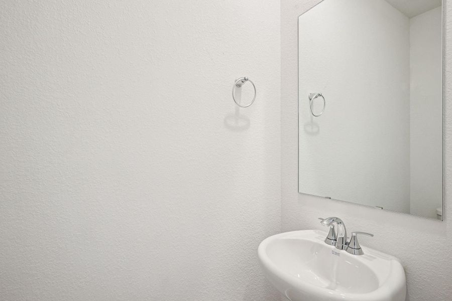 Photo is not of the actual home, but is an inspirational photo of builder’s model home and may depict options, furnishings, and/or decorator features that are not included