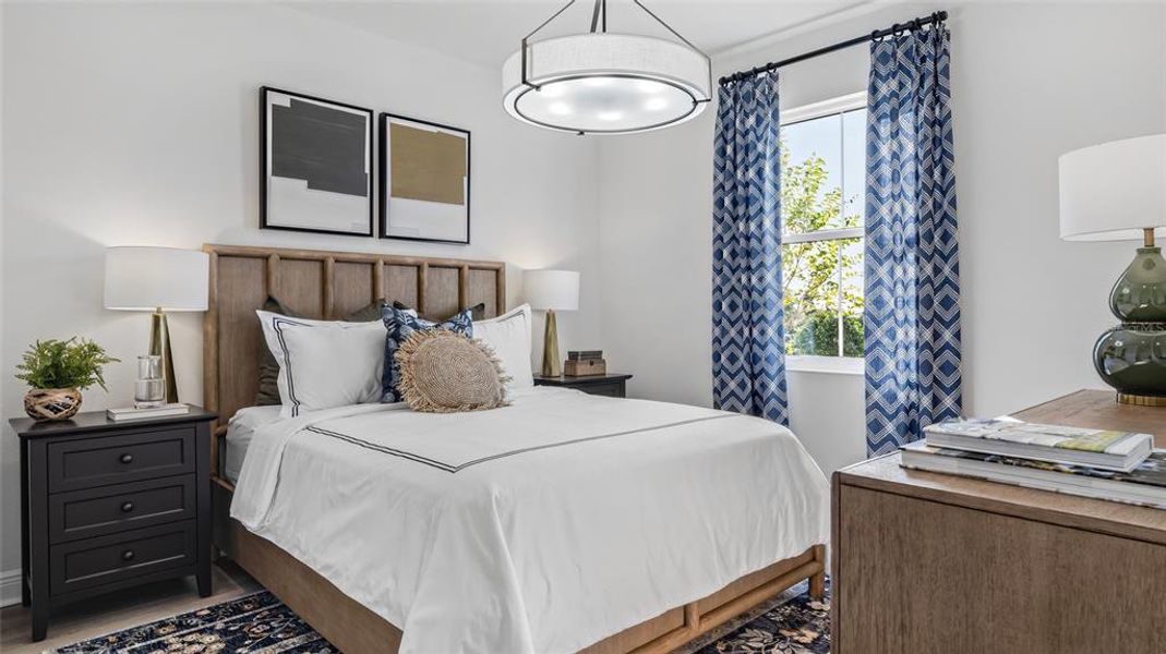 Furnished interior view inside a new home in Cresswind at Lake Harris, Tavares (Image 7).