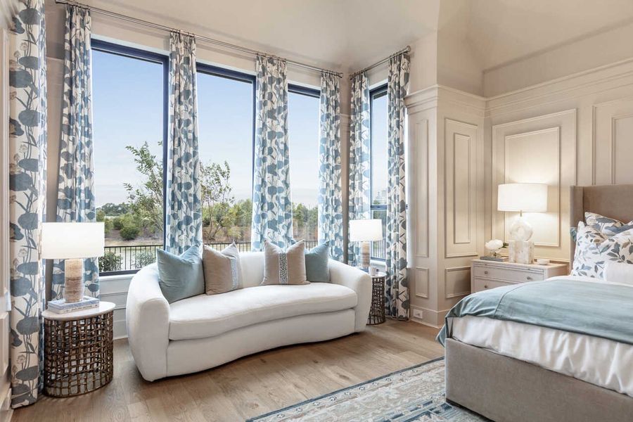 Representative Primary Bedroom - some options shown