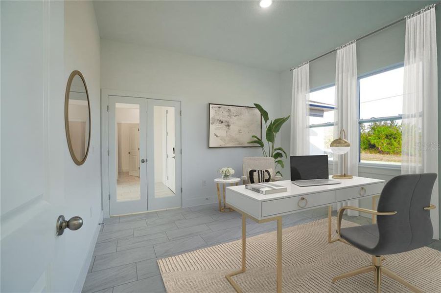 Furnished interior view inside a new home in , Placida (Image 5).