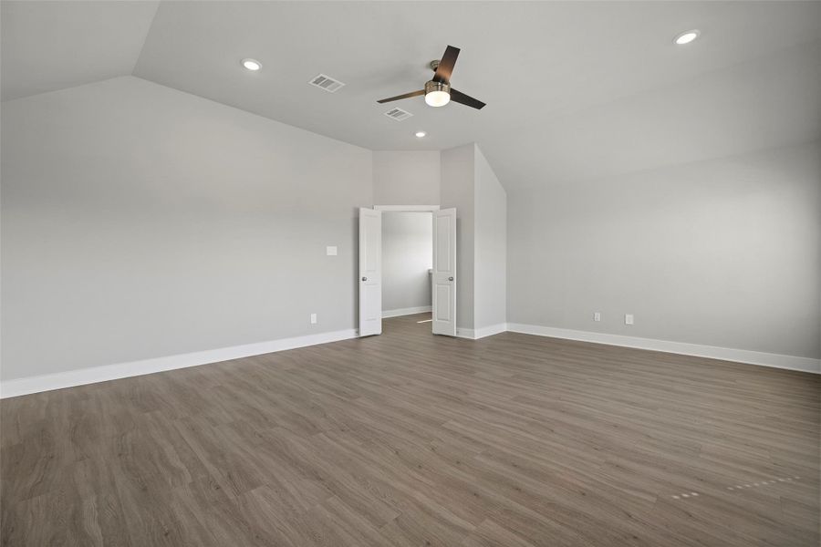 Open layout provides endless potential for fun and relaxation.