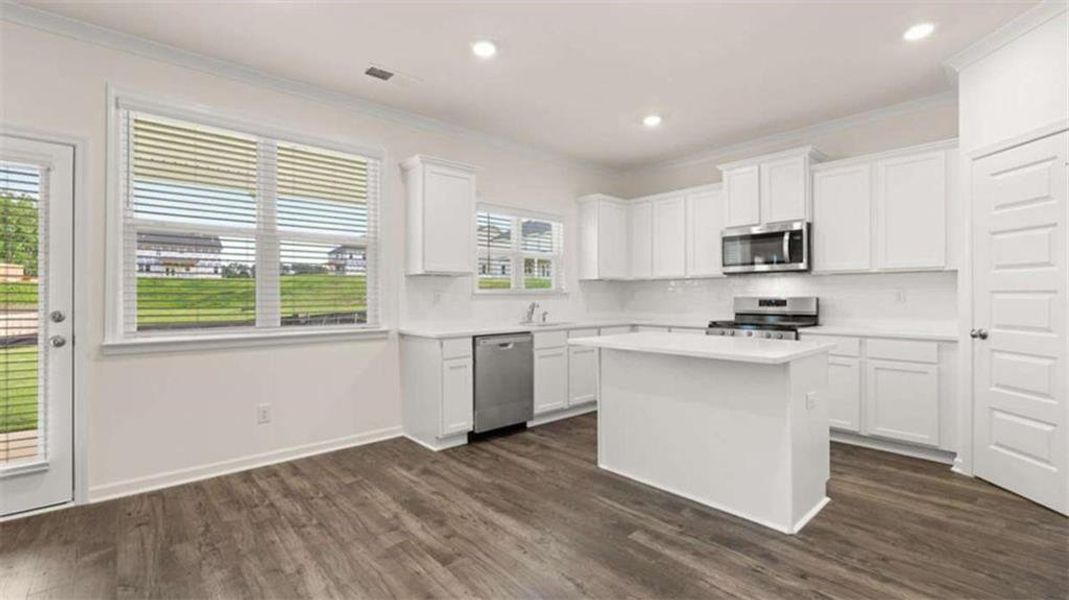 Furnished interior view inside a new home in Independence, Loganville (Image 8).