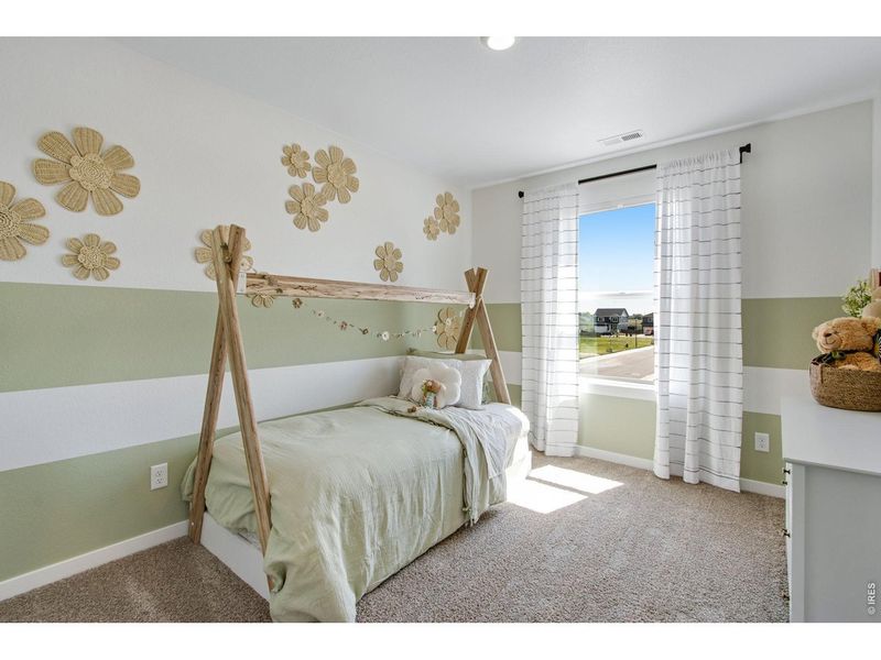Furnished interior view inside a new home in Tailholt, Severance (Image 22).