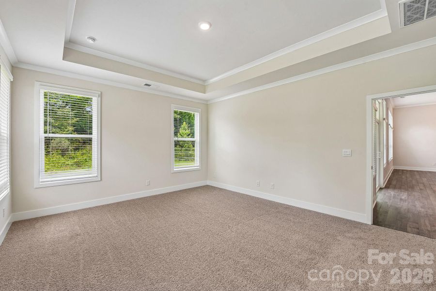 Spacious, unfurnished interior of a new home in Sanctuary at Southgate, Indian Trail (Image 20).
