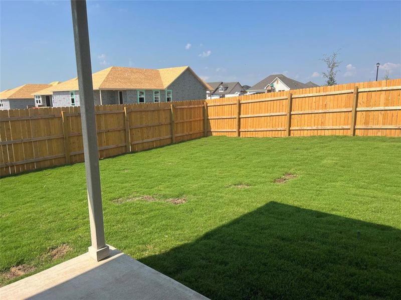 Front exterior of a new home in Park Meadows, Lorena, TX, highlighting curb appeal (Image 12).