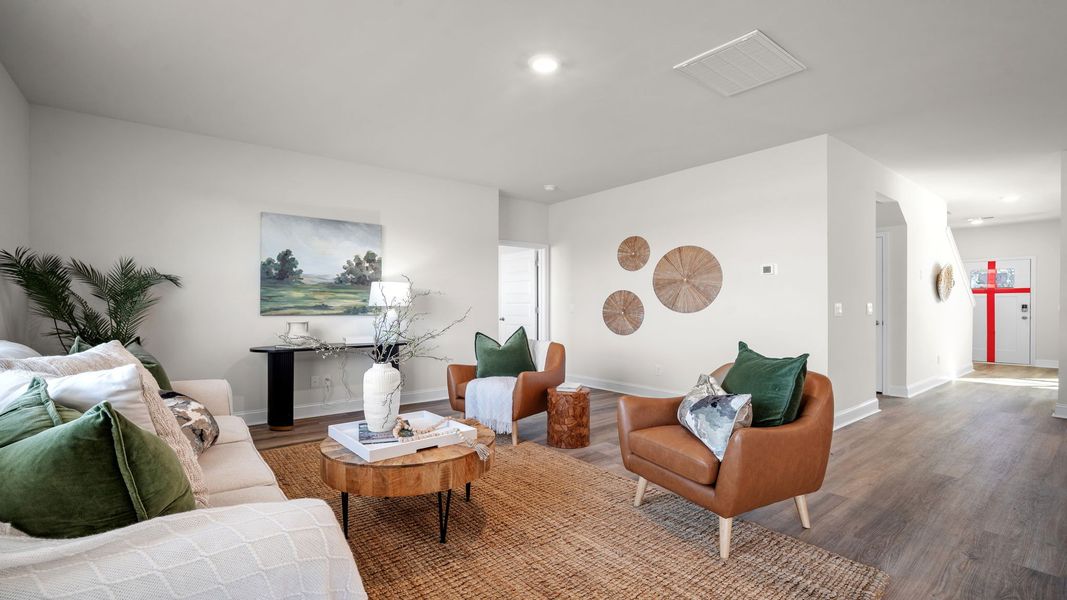 Representative furnished interior of a home built from the Elle by D.R. Horton in Laurel Grove, Guyton (Image 16).