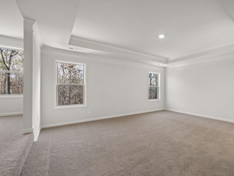 Spacious, unfurnished interior of a new home in Tributary Village, Douglasville (Image 18).