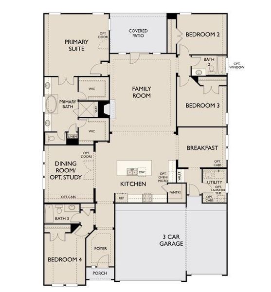 The dominion floor plan