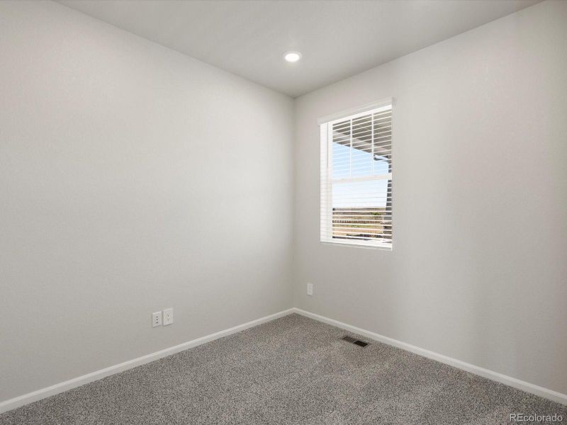 Spacious, unfurnished interior of a new home in Buffalo Highlands: The Flora Collection, Commerce City (Image 20). Spacious, unfurnished interior of a new home in Buffalo Highlands: The Flora Collection, Commerce City (Image 20).