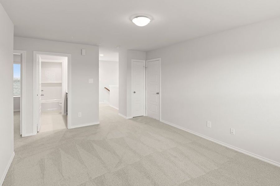 Representative exterior photo of a completed home built from the Maple by Impression Homes in ValleyBrooke, Mesquite, TX (Image 12).