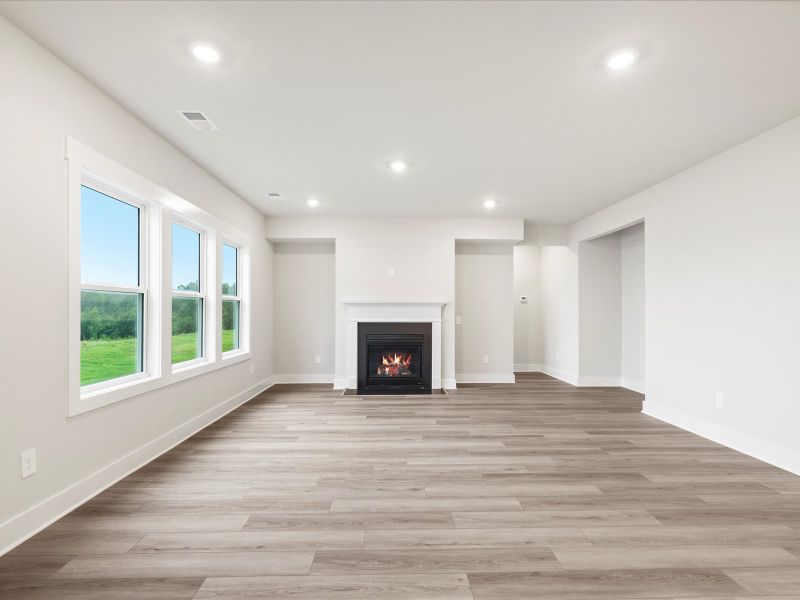 Spacious, unfurnished interior of a new home in Cedar Shoals - Signature Collection, Piedmont (Image 20). Spacious, unfurnished interior of a new home in Cedar Shoals - Signature Collection, Piedmont (Image 20).