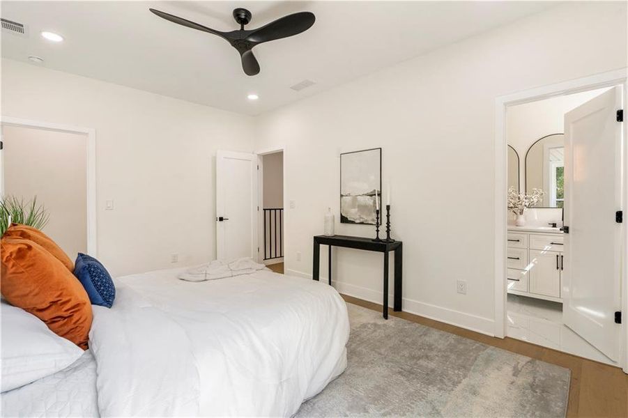 Furnished interior view inside a new home in , Forest Park (Image 25).