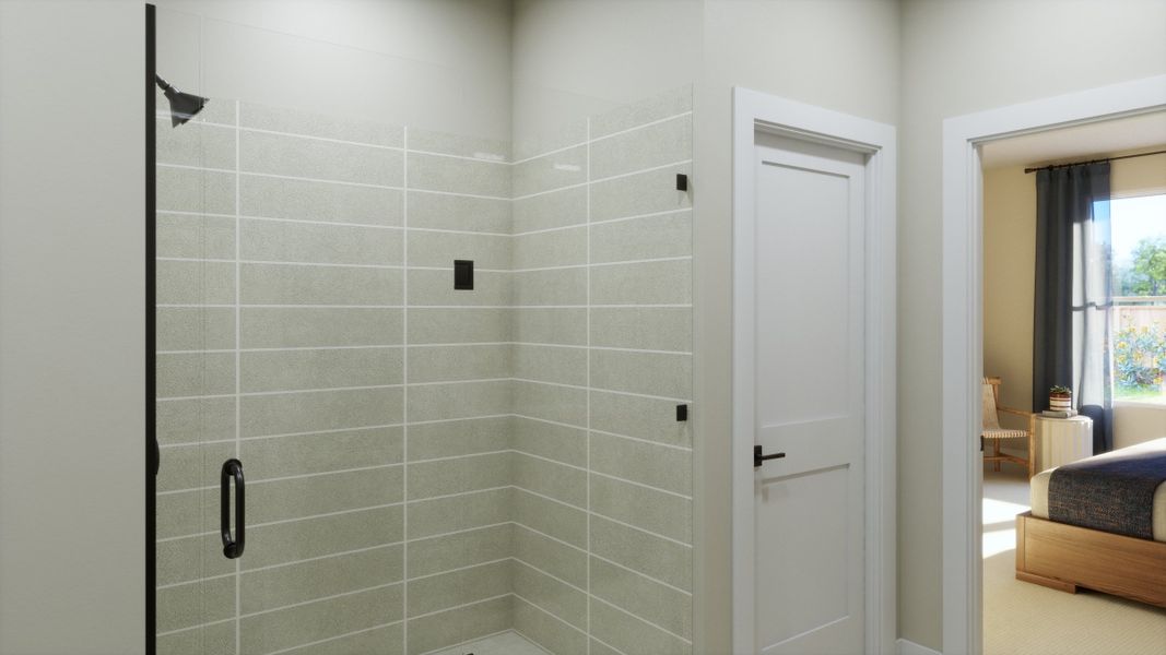Representative interior finishes for a home built from the 4013 by Risewell Homes in Parkton Square, Kyle (Image 15).