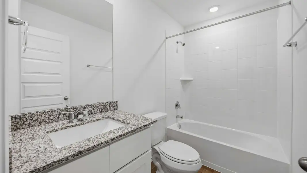 Furnished interior view inside a new home in Garver Heights, Houston (Image 4). Furnished interior view inside a new home in Garver Heights, Houston (Image 4).