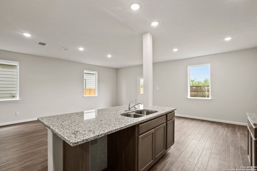 Furnished interior view inside a new home in Melissa Ranch, San Antonio (Image 5).