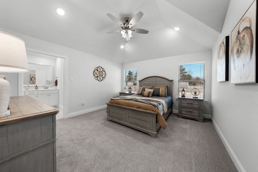 Furnished interior view inside a new home in Fox Landing, Caddo Mills (Image 14).
