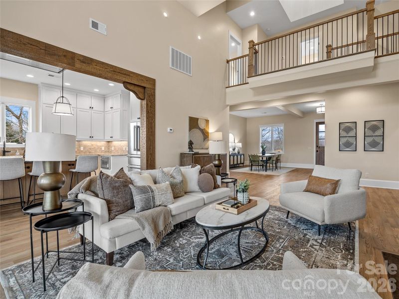 Furnished interior view inside a new home in , Tryon (Image 9).