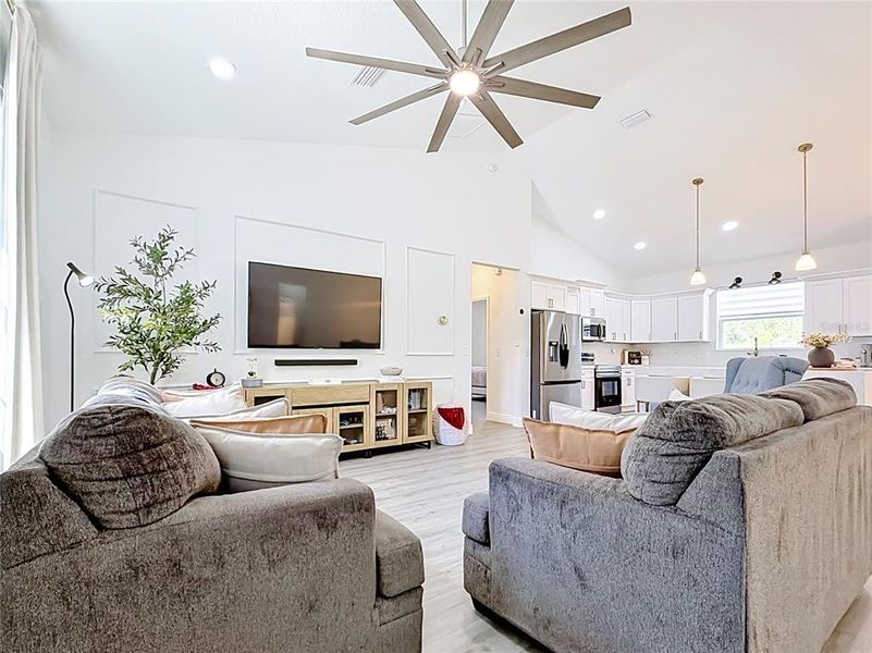 Furnished interior view inside a new home in , Dunnellon (Image 18).