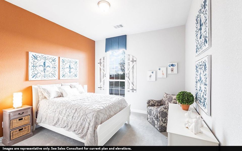 Furnished interior view inside a new home in Suncreek Estates, Rosharon (Image 17).