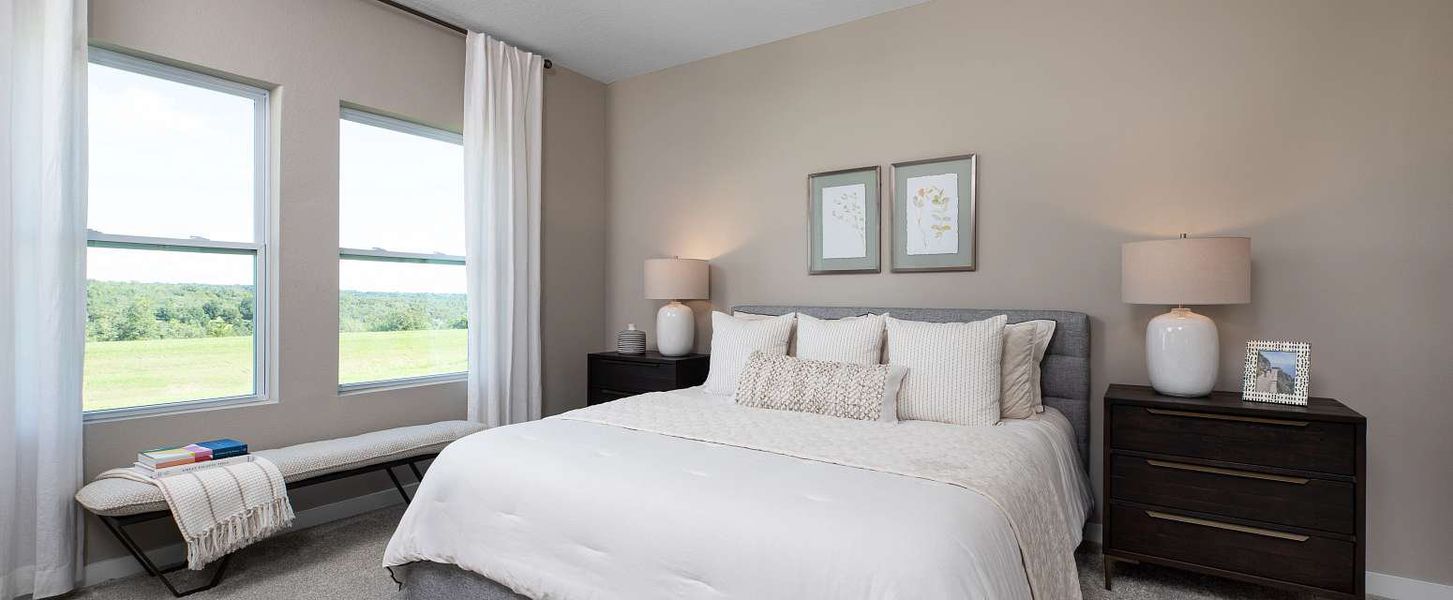 Representative furnished interior of a home built from the Badland II by Ashton Woods in Ellington Traditional, St. Cloud (Image 5).