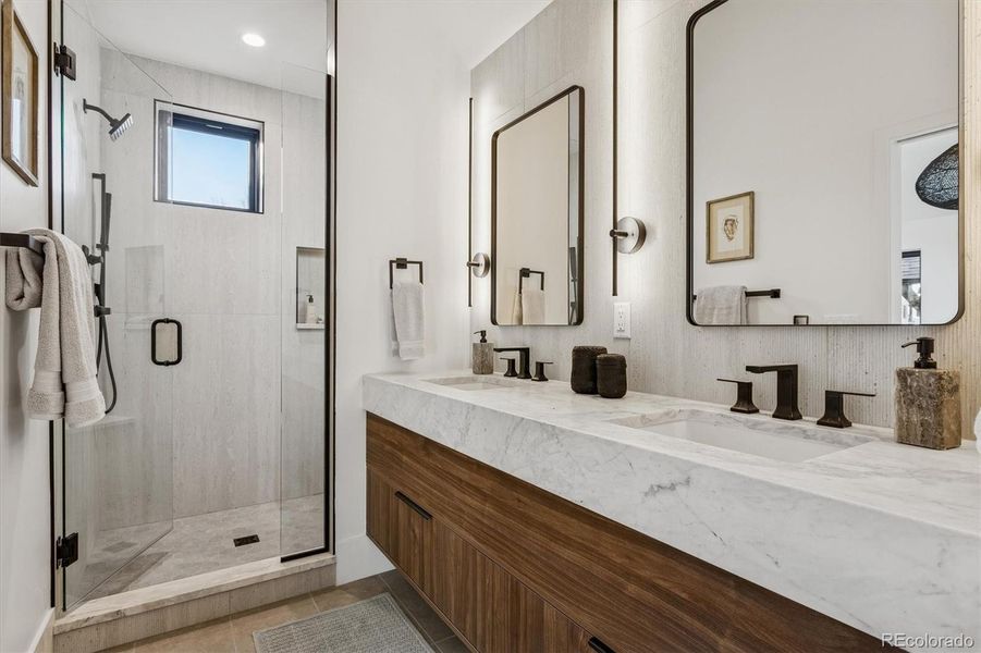 Heated Flooring in Primary Bath