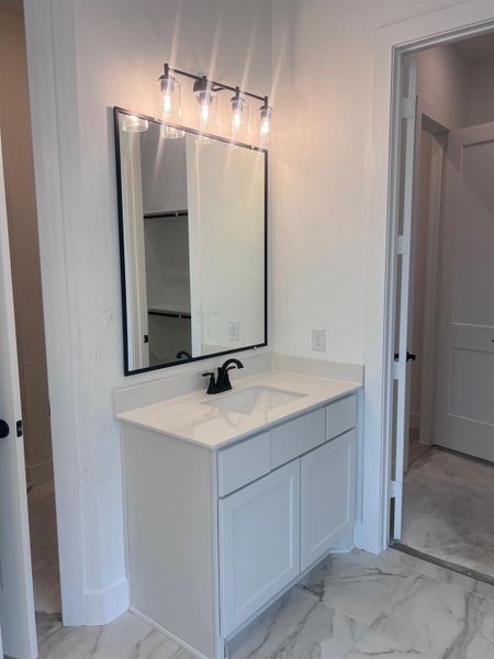 Furnished interior view inside a new home in Wood Leaf Reserve, Tomball (Image 3).