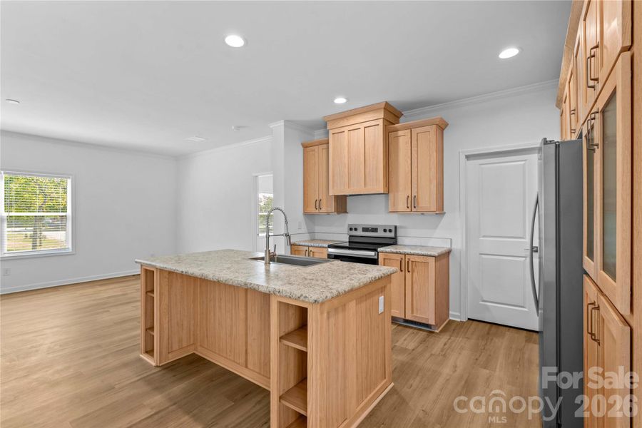 Furnished interior view inside a new home in , Catawba (Image 7).