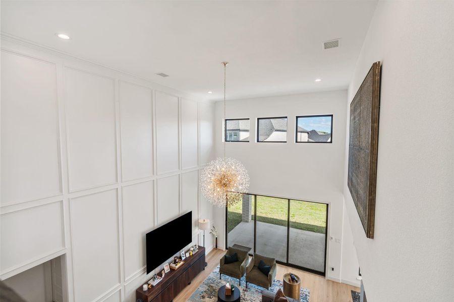 Furnished interior view inside a new home in , Richmond (Image 18). Furnished interior view inside a new home in , Richmond (Image 18).