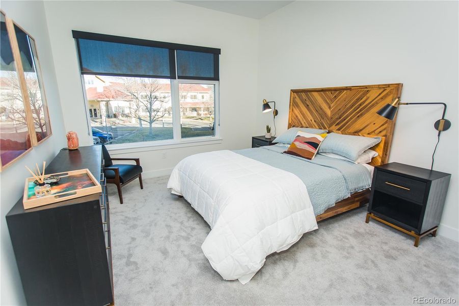 Furnished interior view inside a new home in , Denver (Image 6).