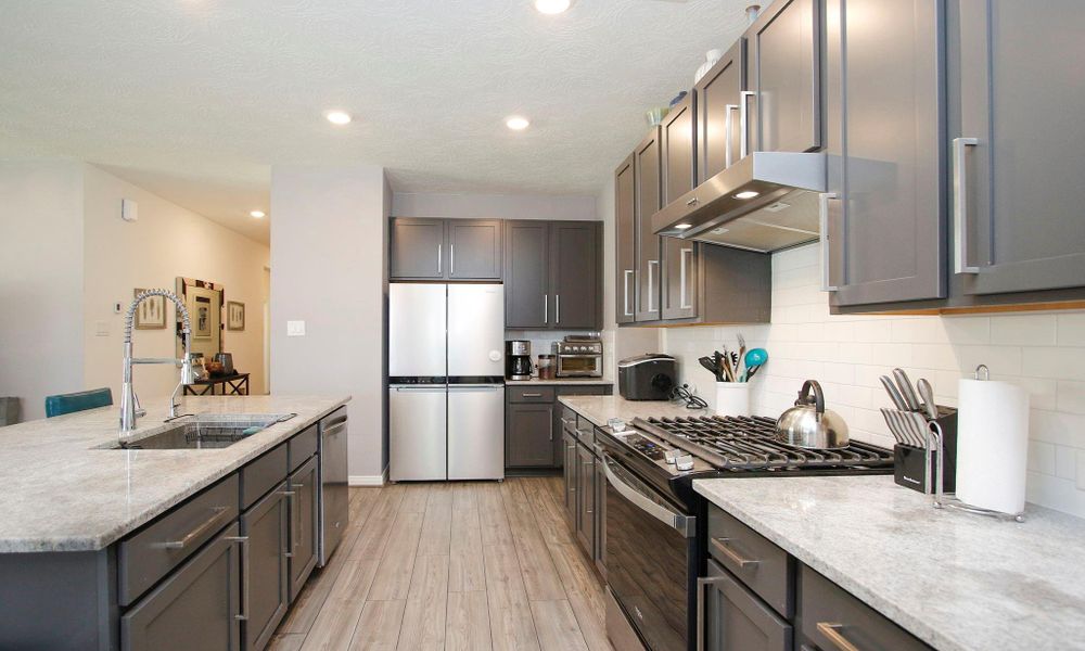 Furnished interior view inside a new home in , Magnolia (Image 29).