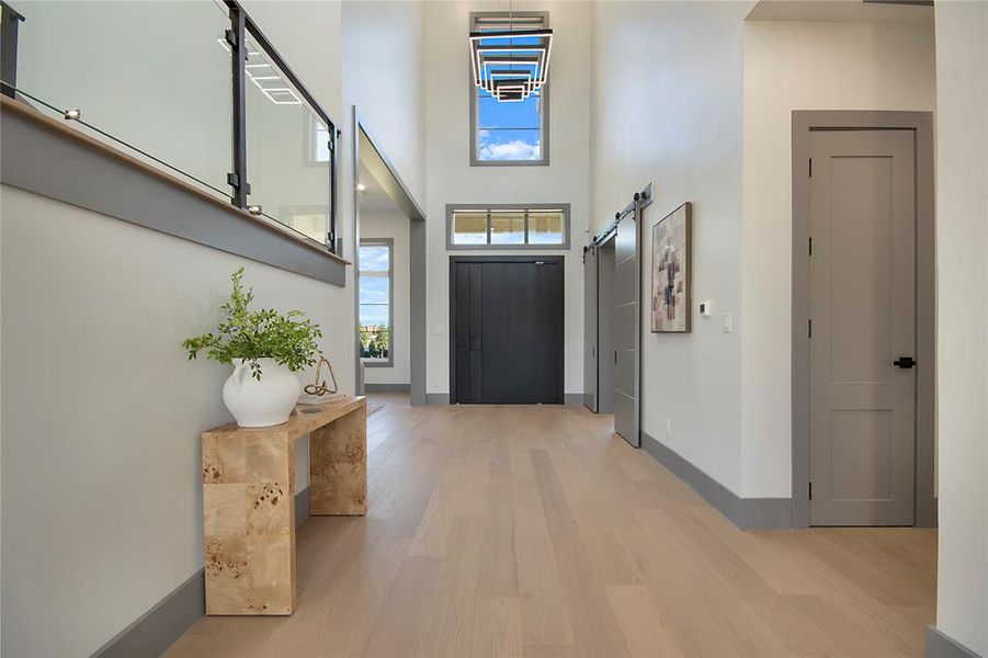 Furnished interior view inside a new home in , Heath (Image 5).