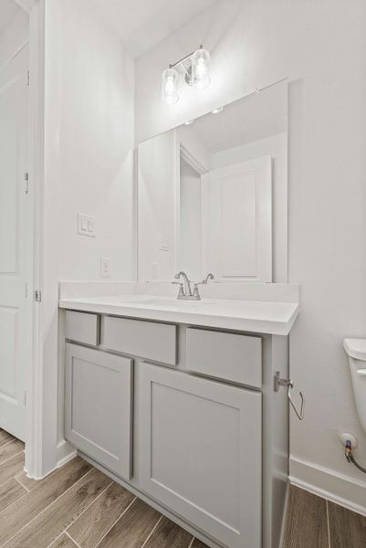 Furnished interior view inside a new home in Elyson - 40', Katy (Image 9).