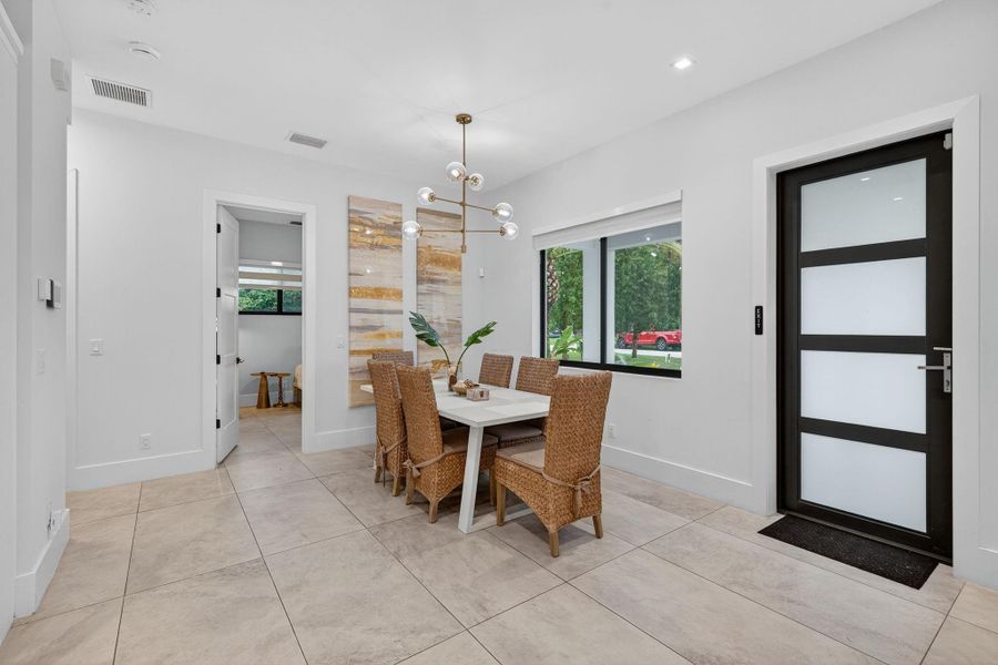 Furnished interior view inside a new home in , Oakland Park (Image 16). Furnished interior view inside a new home in , Oakland Park (Image 16).
