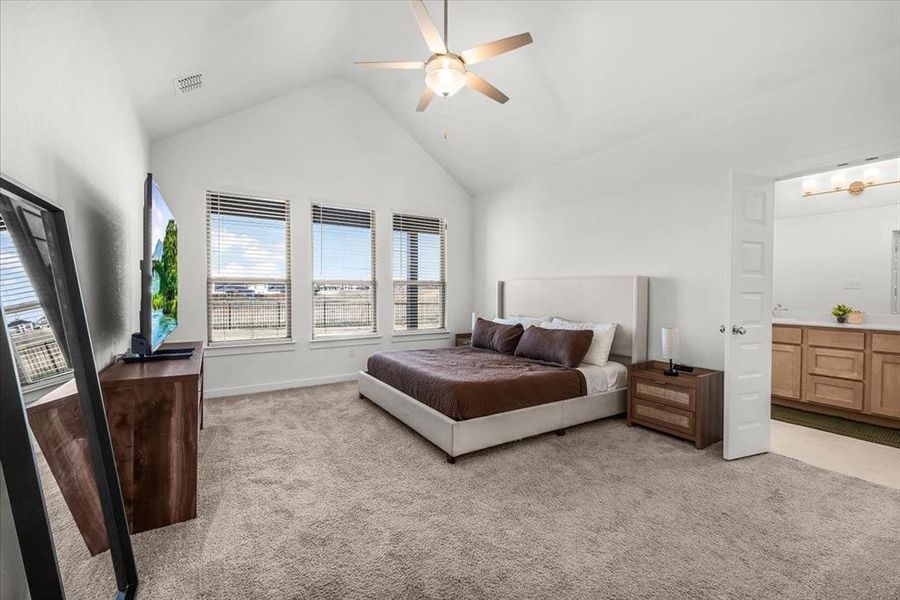 Furnished interior view inside a new home in , Fort Worth (Image 30).
