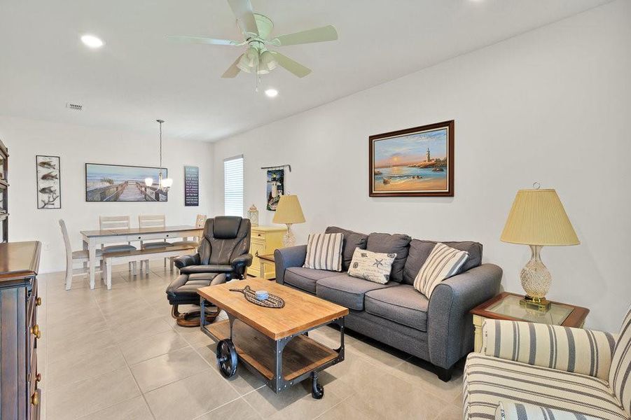 Furnished interior view inside a new home in , Vero Beach (Image 12).
