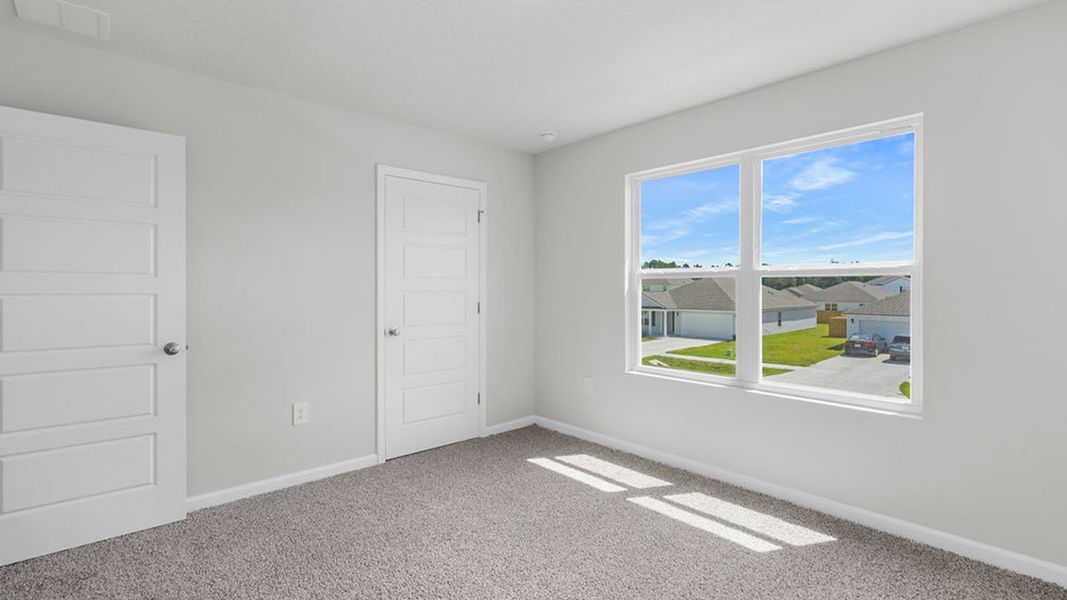 Spacious, unfurnished interior of a new home in Wesley Park, Crawfordville (Image 46).