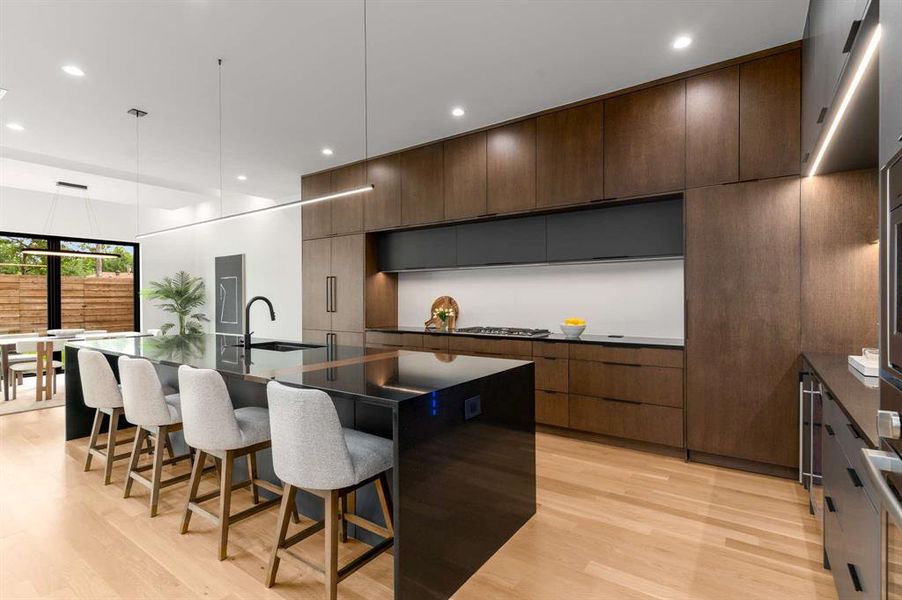 Furnished interior view inside a new home in , Dallas (Image 9).
