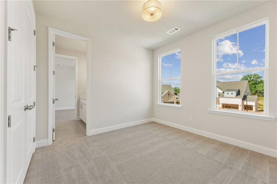 Spacious, unfurnished interior of a new home in Melody Lakeside Estates, Buford (Image 19). Spacious, unfurnished interior of a new home in Melody Lakeside Estates, Buford (Image 19).