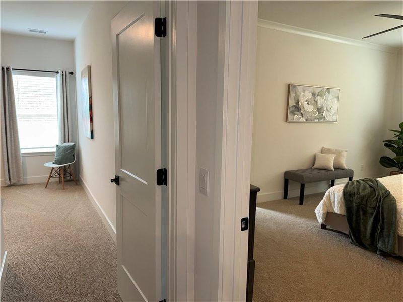 Furnished interior view inside a new home in Thunder Ridge, Dawsonville (Image 24).